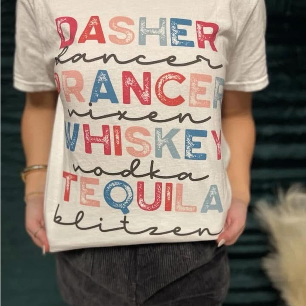 White Christmas Graphic Tee